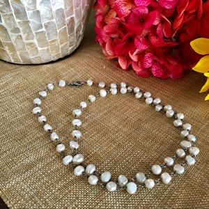 Silpada Sterling Silver & Pearl Necklace N1368